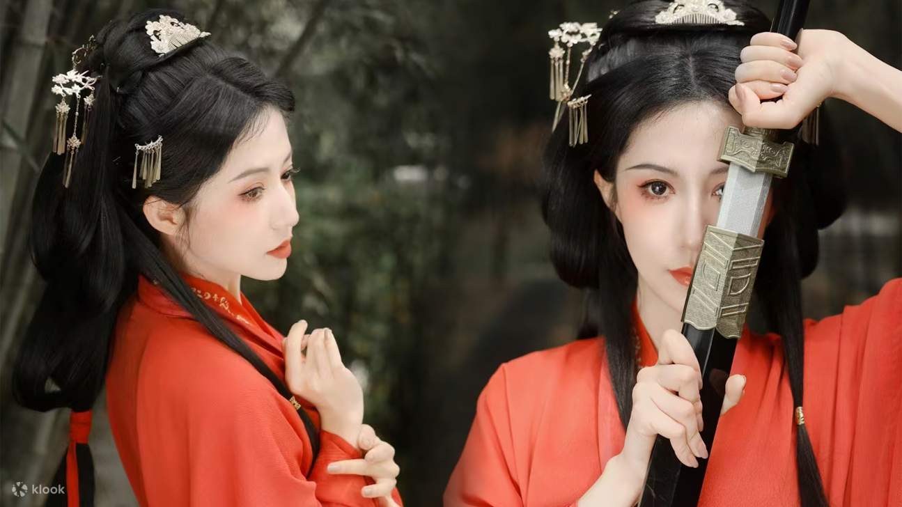 Trải nghiệm Hán phục Hoa Thượng Nguyệt Lệnh Thành Đô