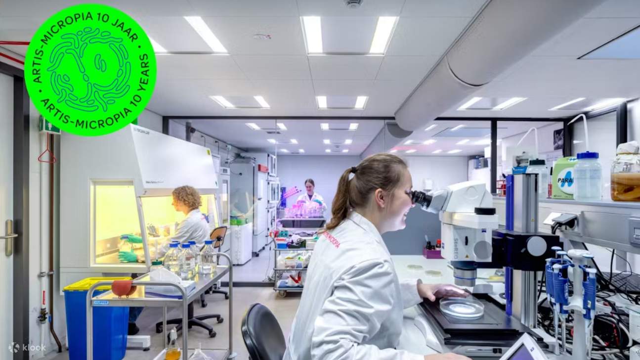 Ingresso ad ARTIS Micropia ad Amsterdam