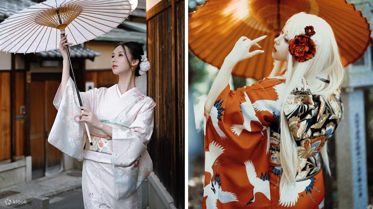 Alquiler de kimonos en Kiyomizu-dera, Kioto