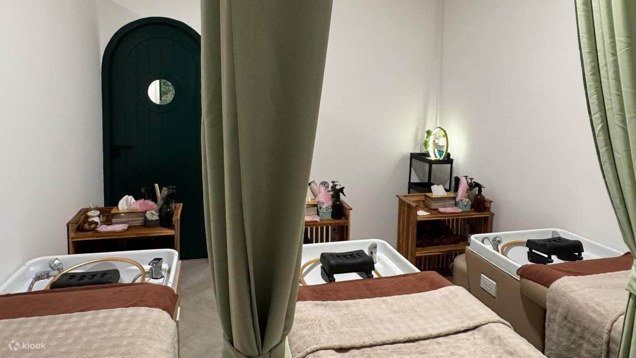 Sabaikay Huvudmassage Sovsalong Hårtvätt i Bangkok (PRATUNAM) - Klook ...