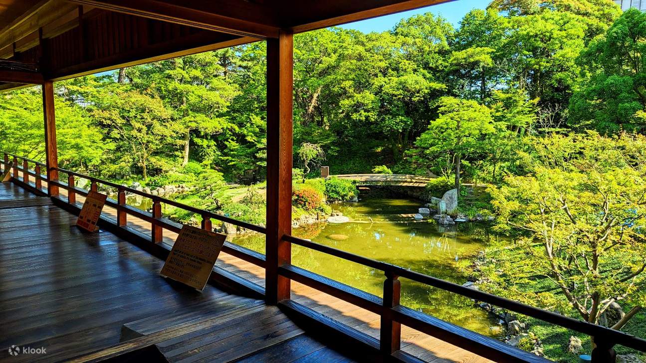 抹茶アフォガート体験：小倉城庭園で伝統の味を堪能