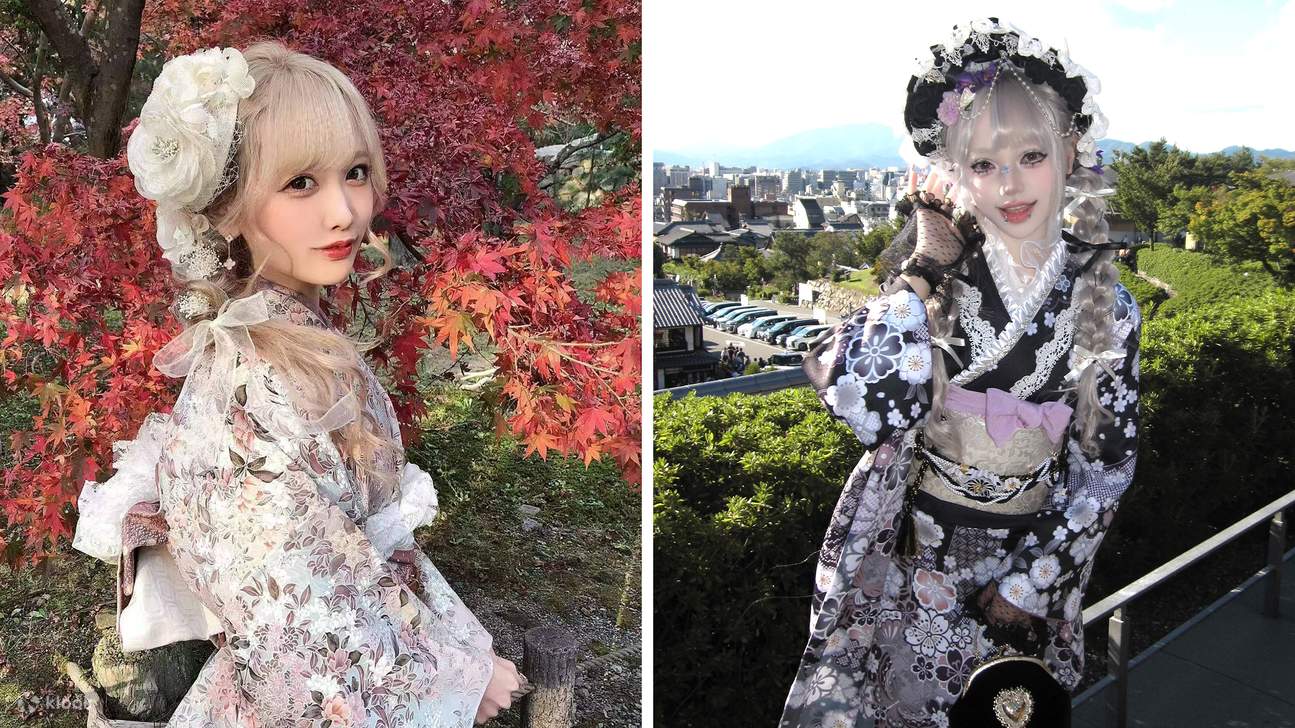 เกียวโต วัดคิโยมิสึ บริการเช่าชุดกิโมโน