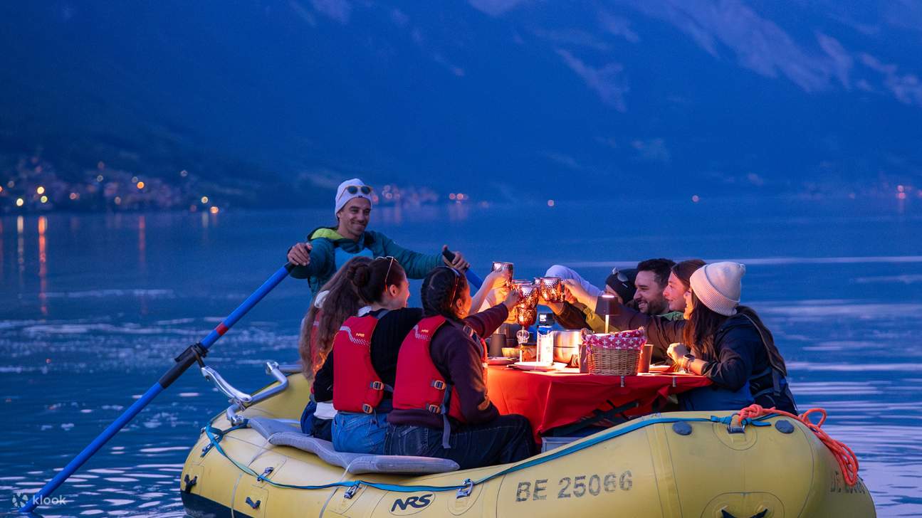 Cozy Raclette Dinner Rafting on lake Brienz from Interlaken - Klook