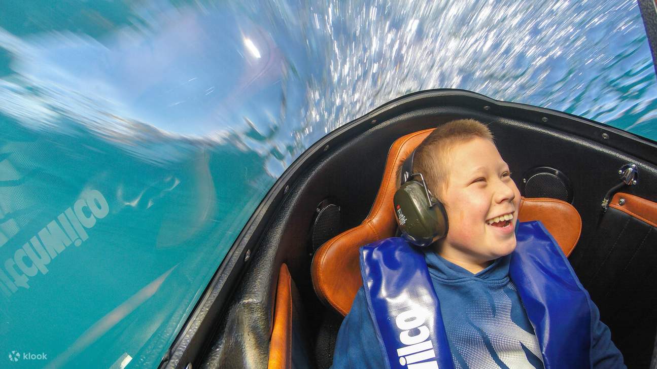 Enjoy the water rushing over you 