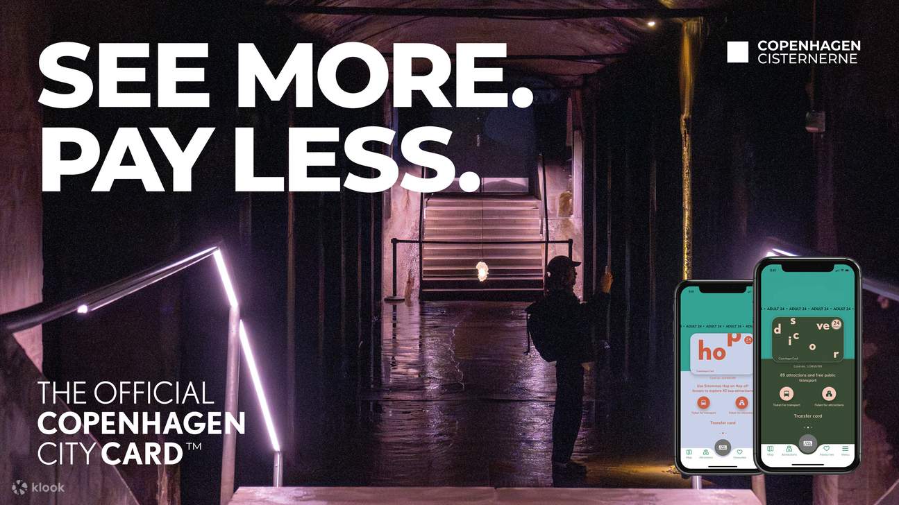 Thẻ Tham Quan Thành Phố Copenhagen Card