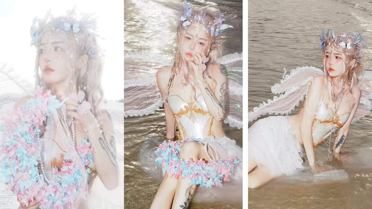 싼야 화카이 샤샤 여행 촬영