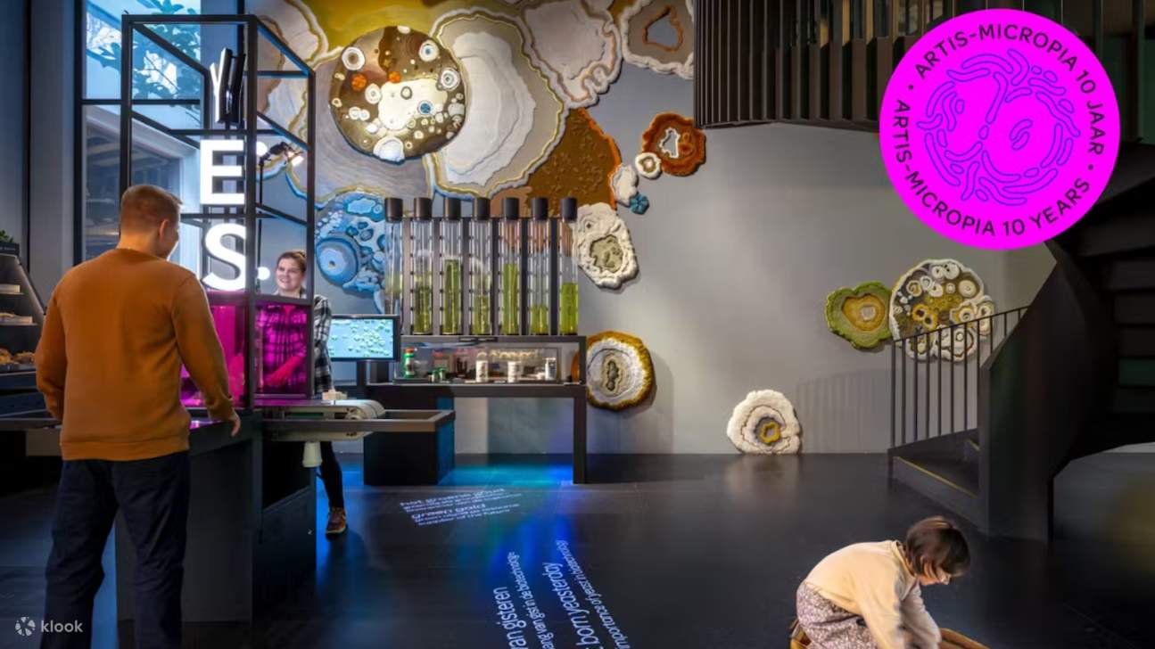 Ingresso ad ARTIS Micropia ad Amsterdam