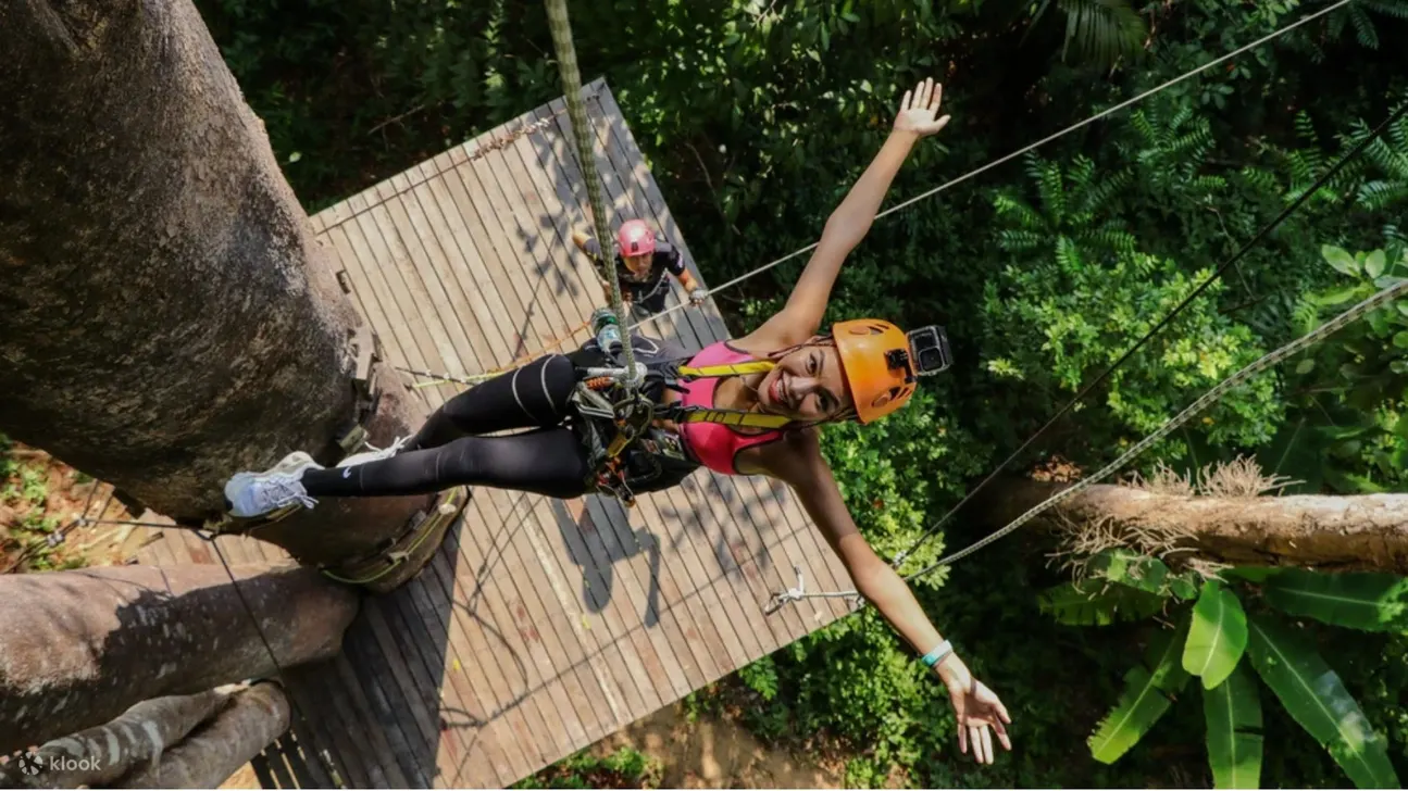 Zipline Adventure at Hanuman World in Phuket