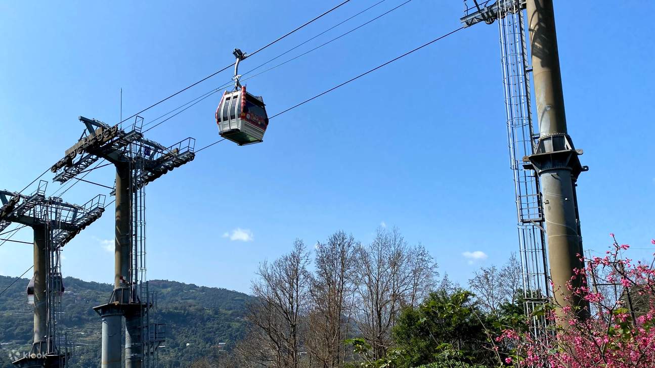 Pemandangan langit Maokong Gondola