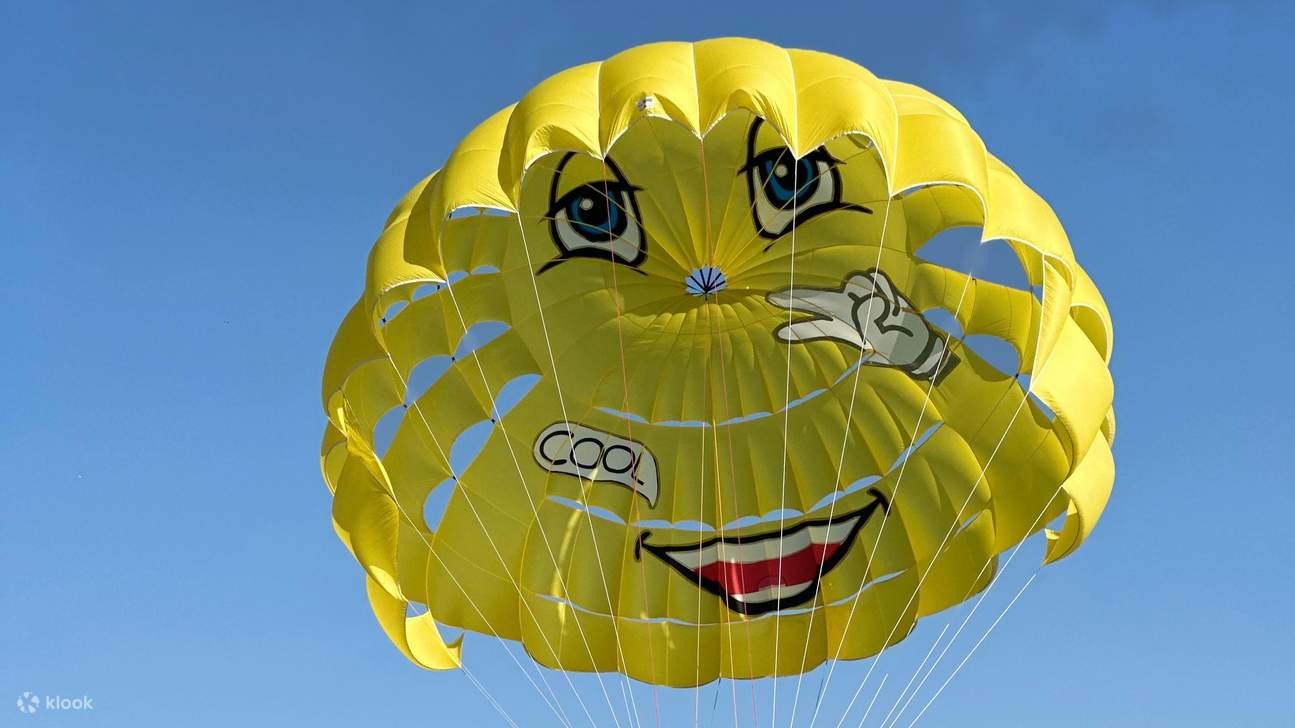 在迪拜體驗帆傘運動，飽覽朱美拉棕櫚島、JBR和迪拜碼頭的美景