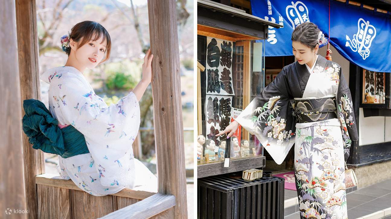 Alquiler de kimonos en Kiyomizu-dera, Kioto