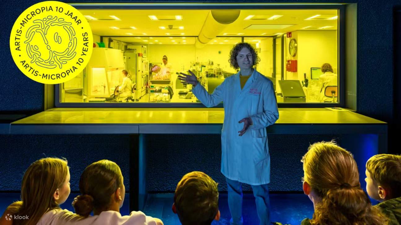 Ingresso ad ARTIS Micropia ad Amsterdam