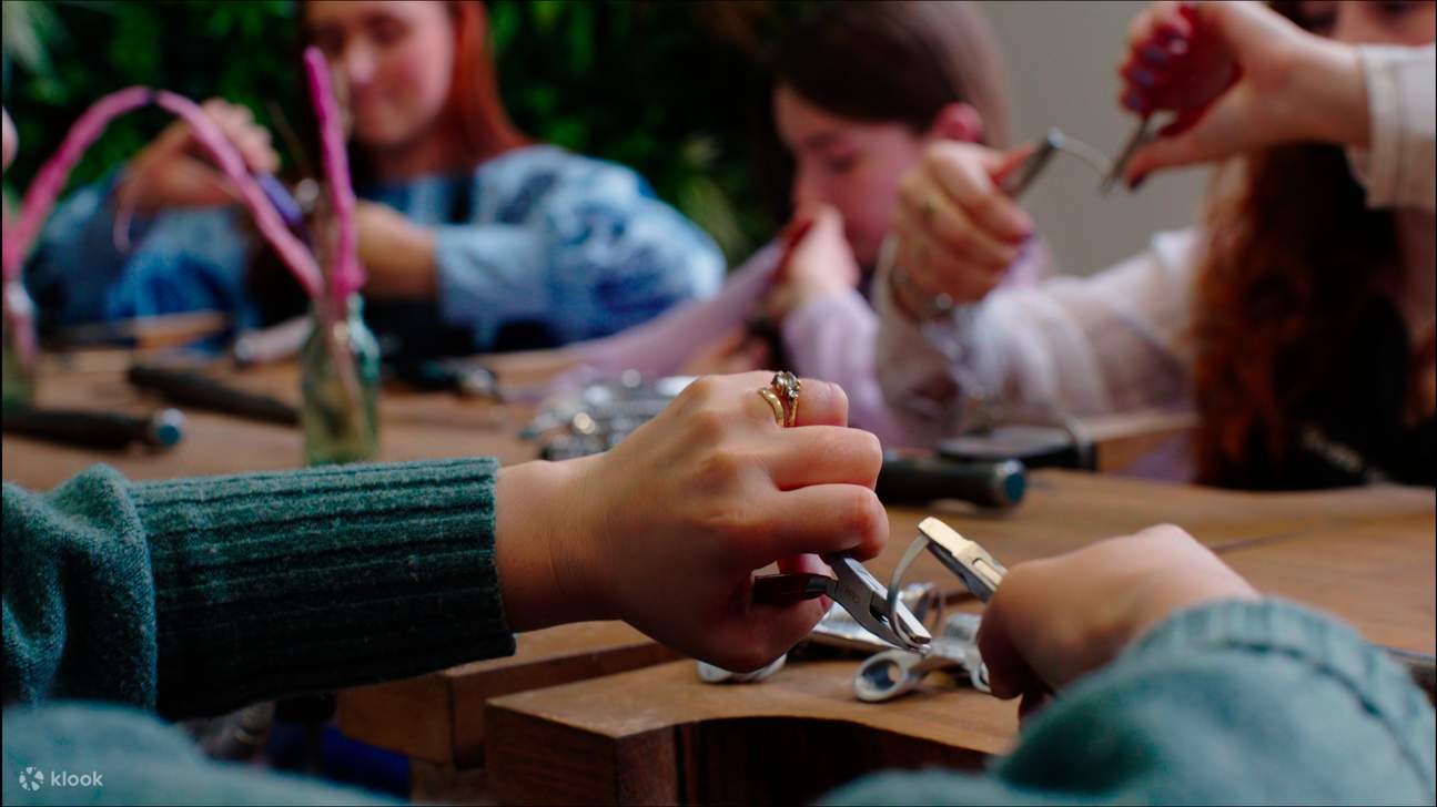 Take home a one-of-a-kind sterling silver ring that you crafted yourself!