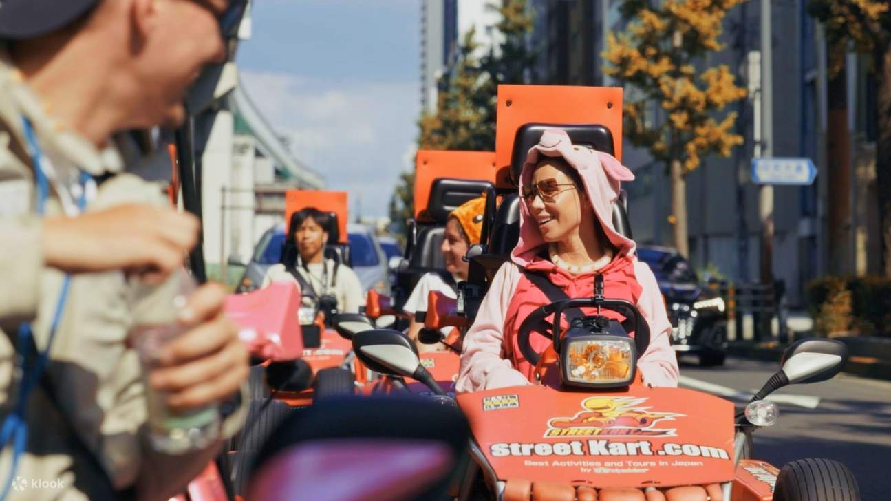 Esperienza di Street Go-Kart a Osaka con il Street Kart Originale