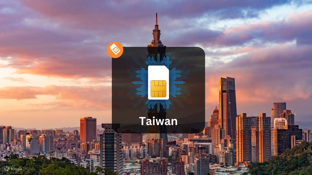 4G Taiwan data sim card (pick up at Hong Kong Airport) Klook Australia
