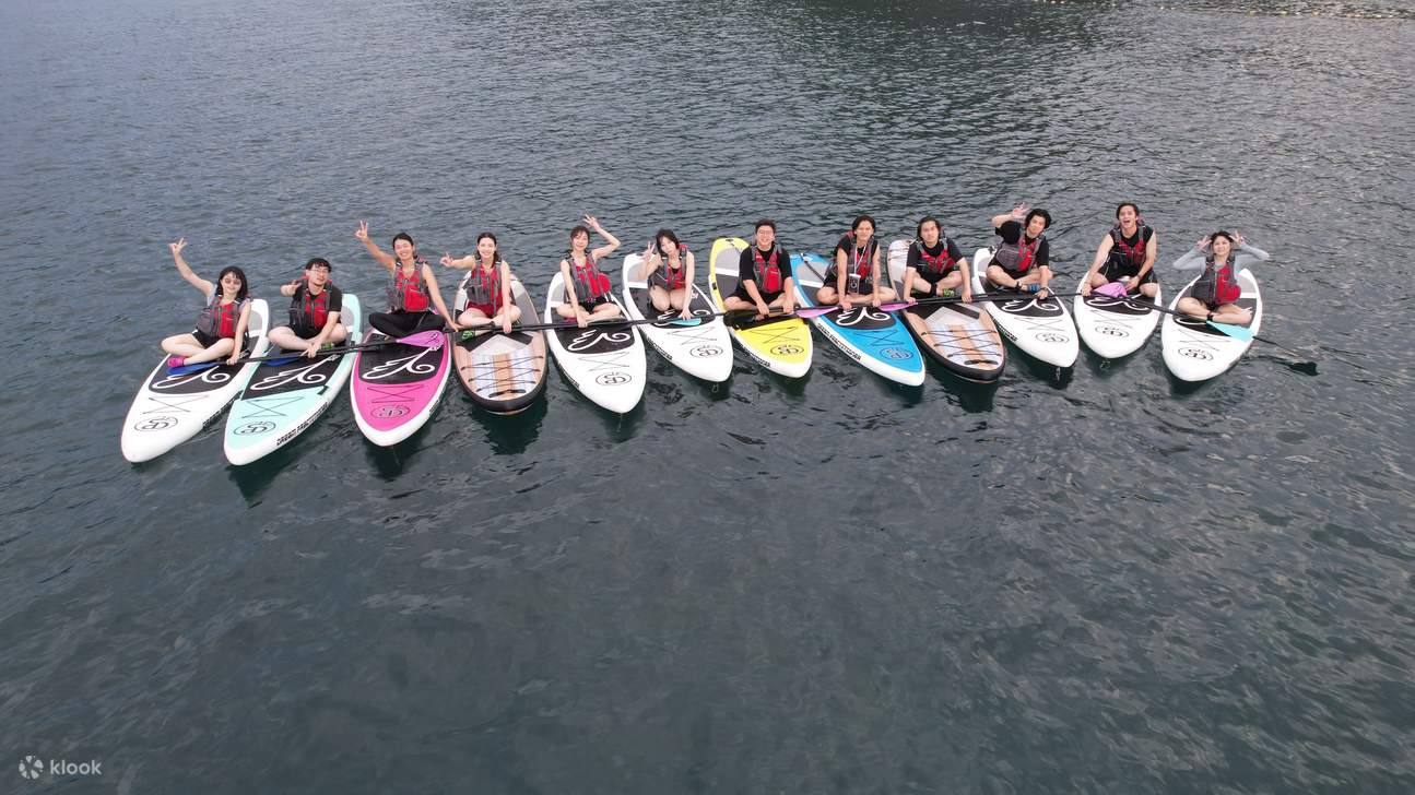 Yilan｜Tofu-Kap・Tsai Tsai O｜SUP Stand-Up-Paddling・Kanu・Schnorchel-Erlebnis