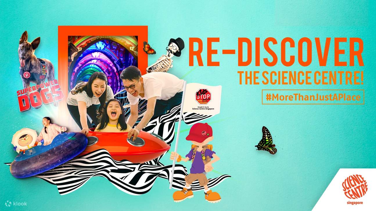 Science Centre Singapore, Omni Theatre, KidsSTOP Ticket Klook Singapore