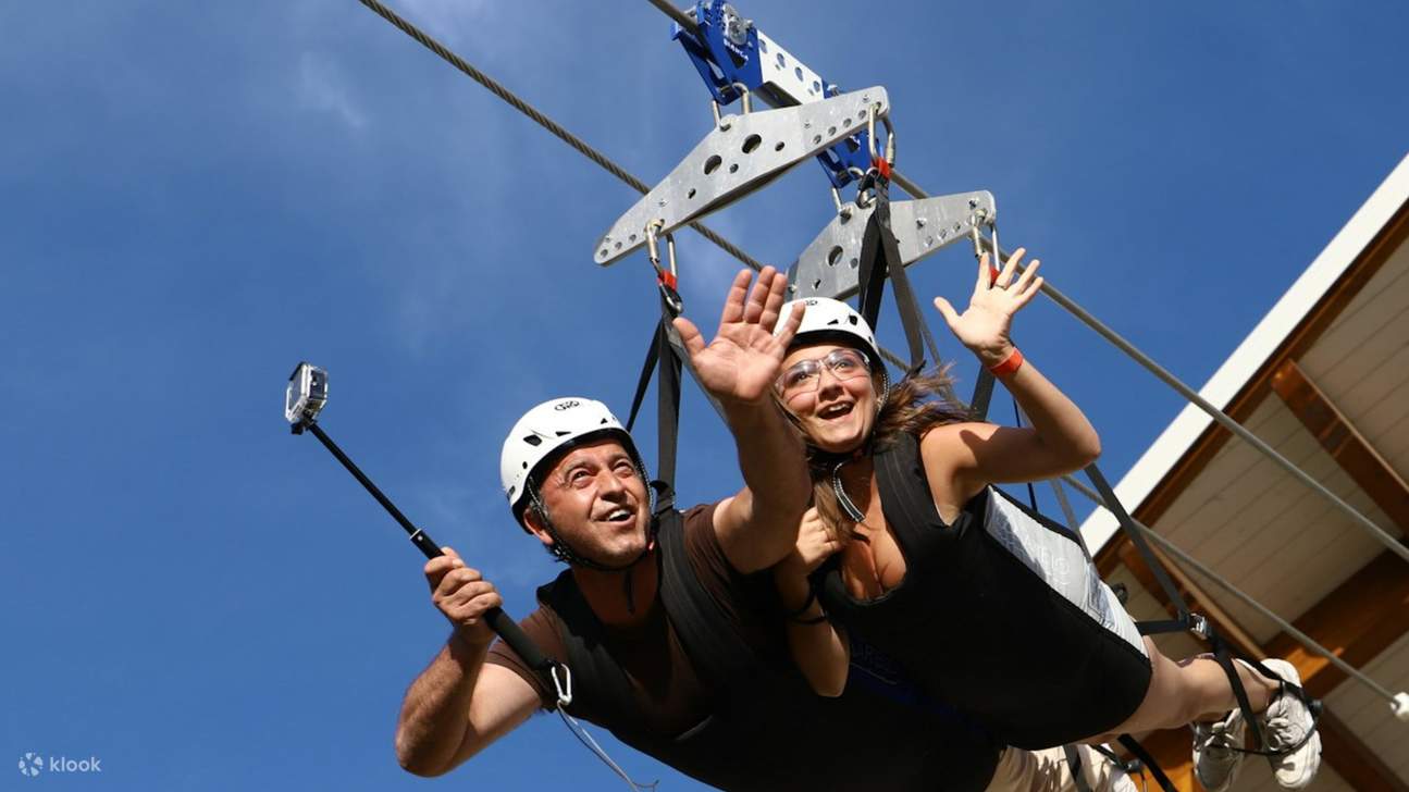 地心引力将你往下拉，肾上腺素却将你推向纯粹的开阔空间