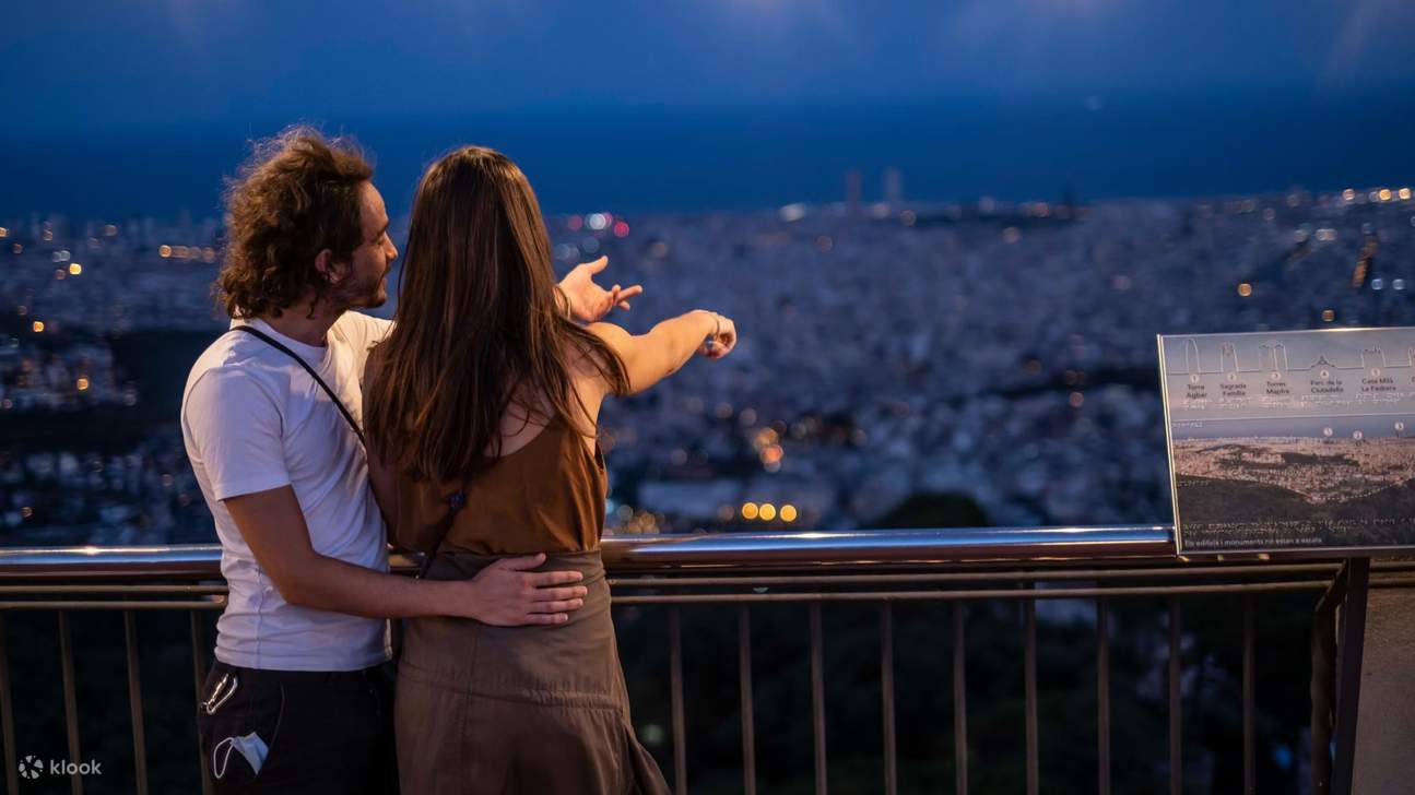 Biglietto per l'area panoramica del Tibidabo a Barcellona