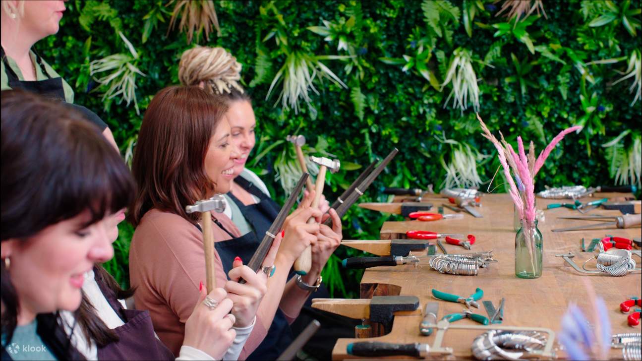 Make lasting memories by crafting your own sterling silver ring!