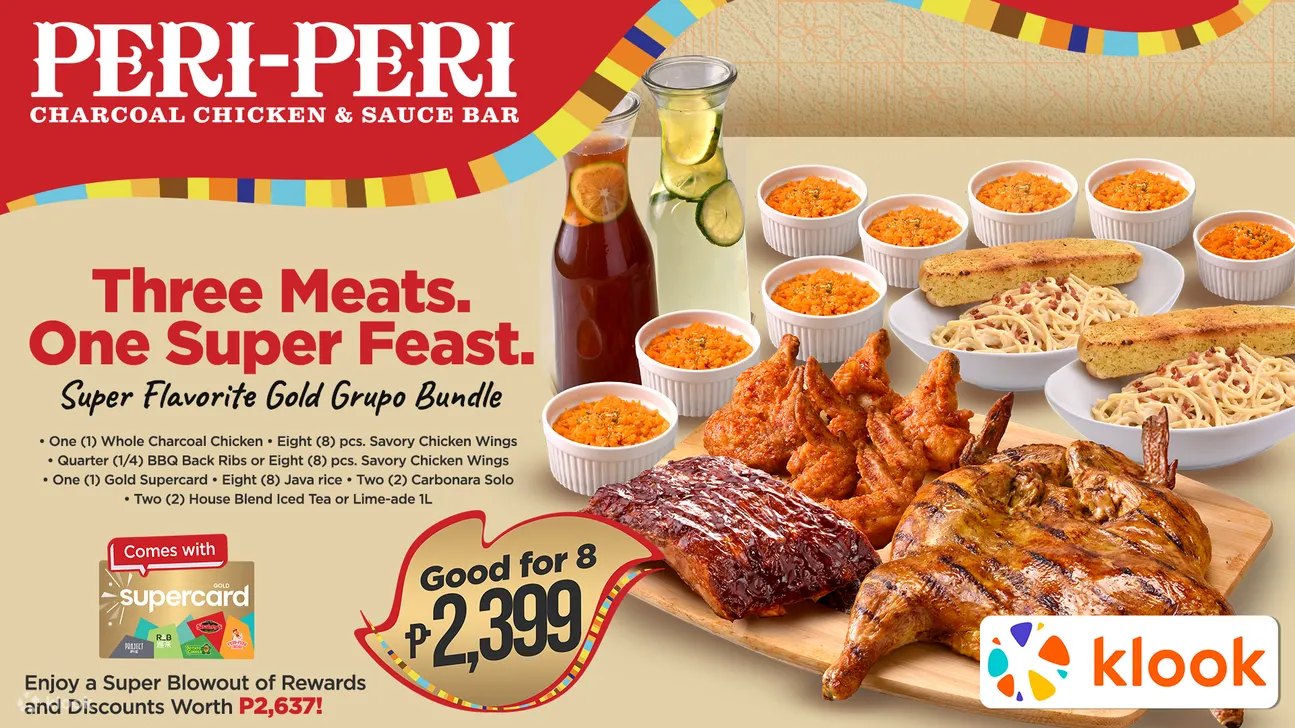 Peri-Peri Charcoal Chicken & Sauce Bar餐饮优惠