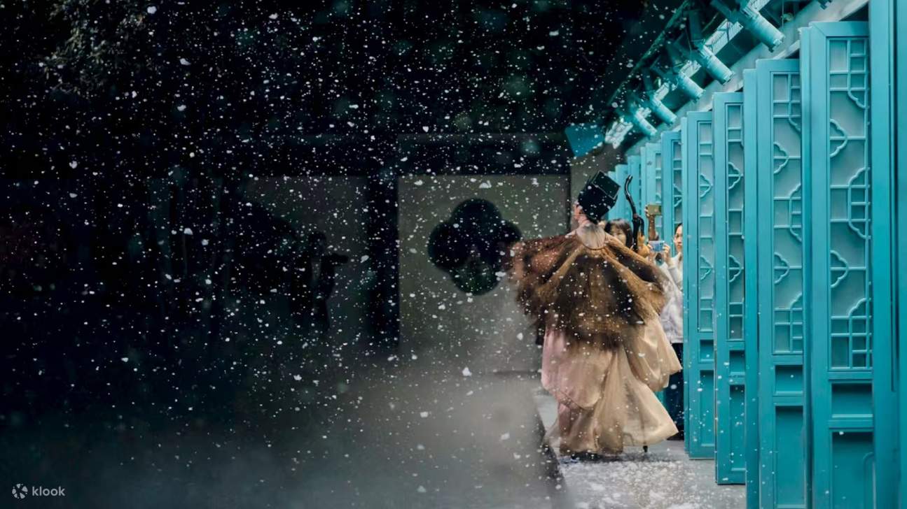 长沙橘子洲江天暮雪实景剧场演出票