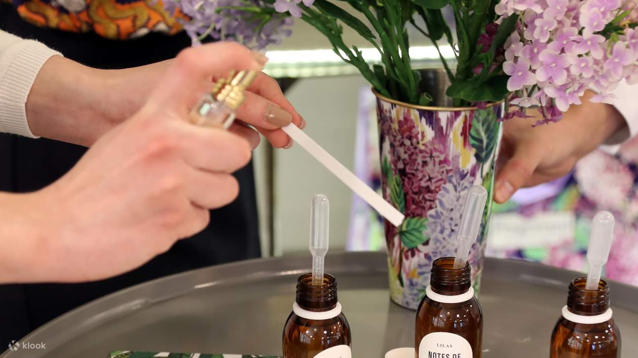 Take home a personalized scent after an immersive perfume-making experience