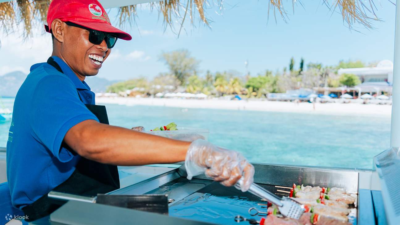 Gili Islands BBQ Cruise Tour mit Gili Hai ab Gili Trawangan