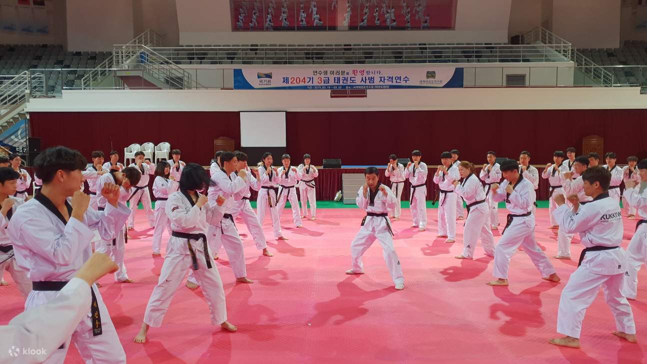 COURS DE TAEKWONDO D'UNE JOURNÉE À SÉOUL