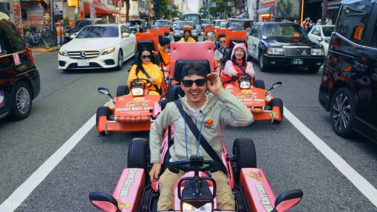 Esperienza di Street Go-Kart a Osaka con l'Originale Street Kart