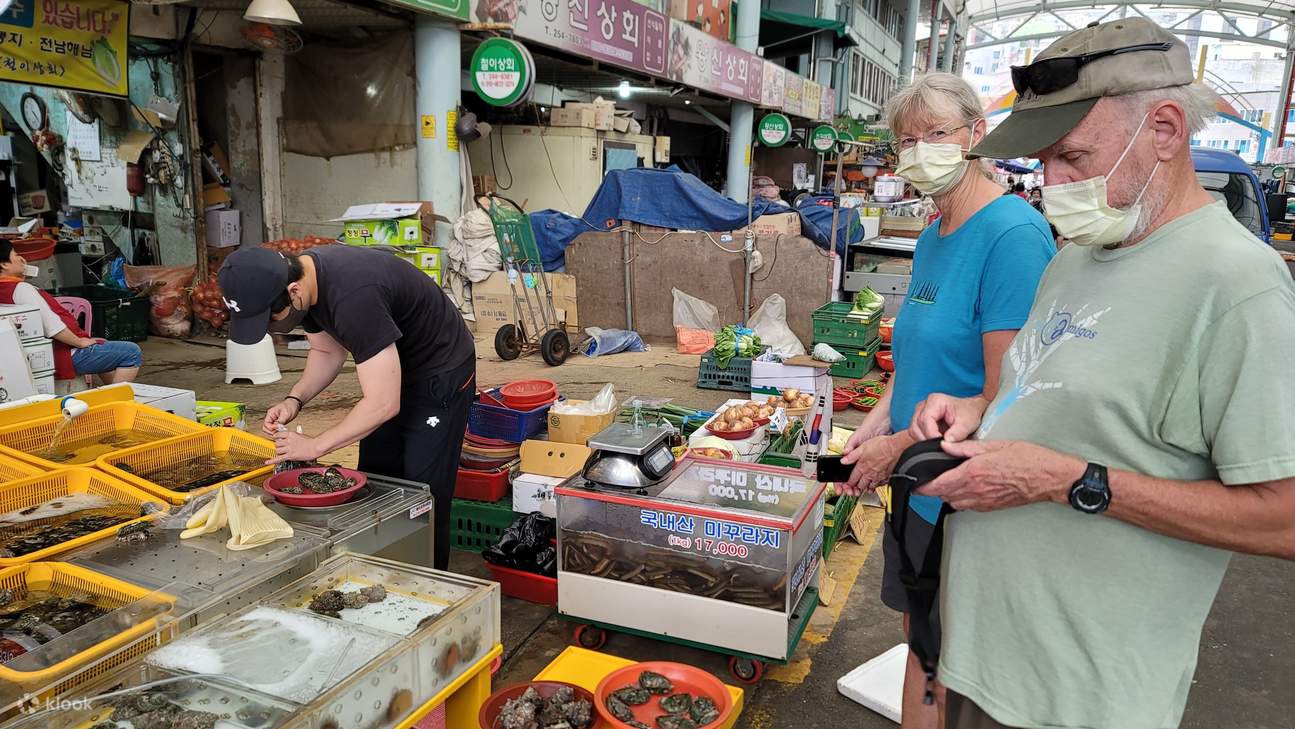 Chợ địa phương Hàn Quốc