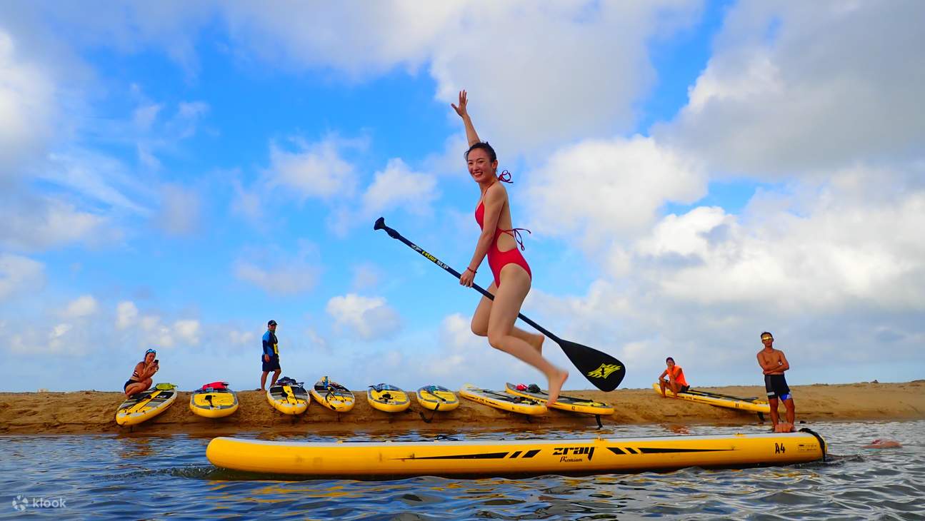 Fulong Shuang River SUP-Erlebnis in Neu-Taipeh