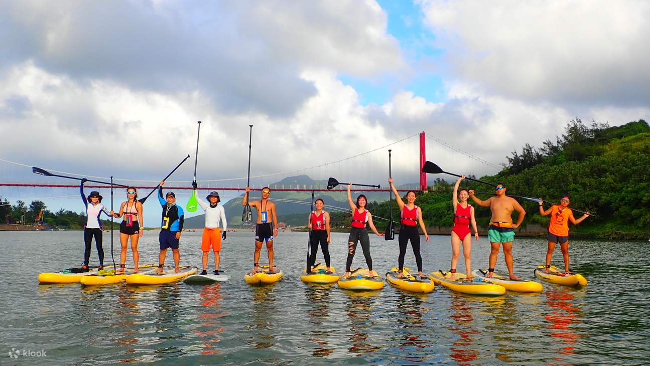 ประสบการณ์พาย SUP ที่แม่น้ำชวง เมืองฝูหลง ในนิวไทเป