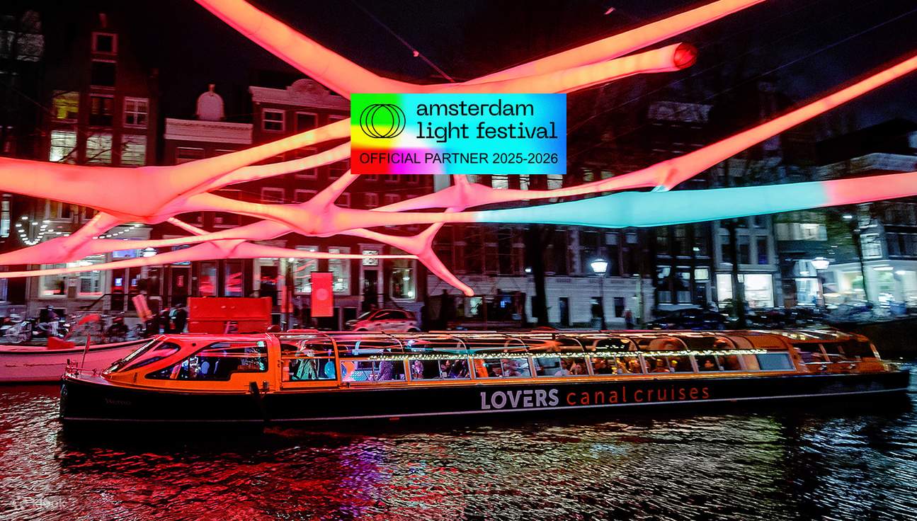 Du thuyền kênh Amsterdam Light Festival 2025 - 2026