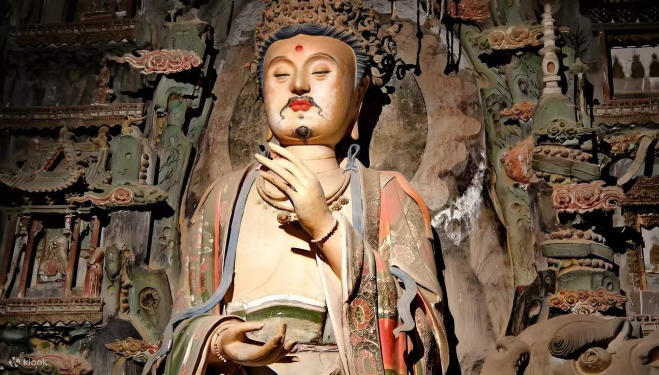 Lawatan sehari sewa kereta persendirian pergi balik Xi'an pusat bandar - Lantian Shuilu Nunnery (lokasi penggambaran Black Myth: Wukong)