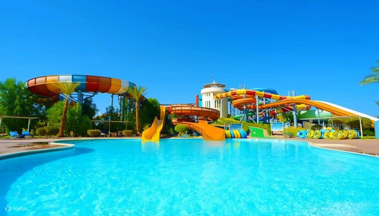 Аквапарк на целый день с обедом в Хургаде
