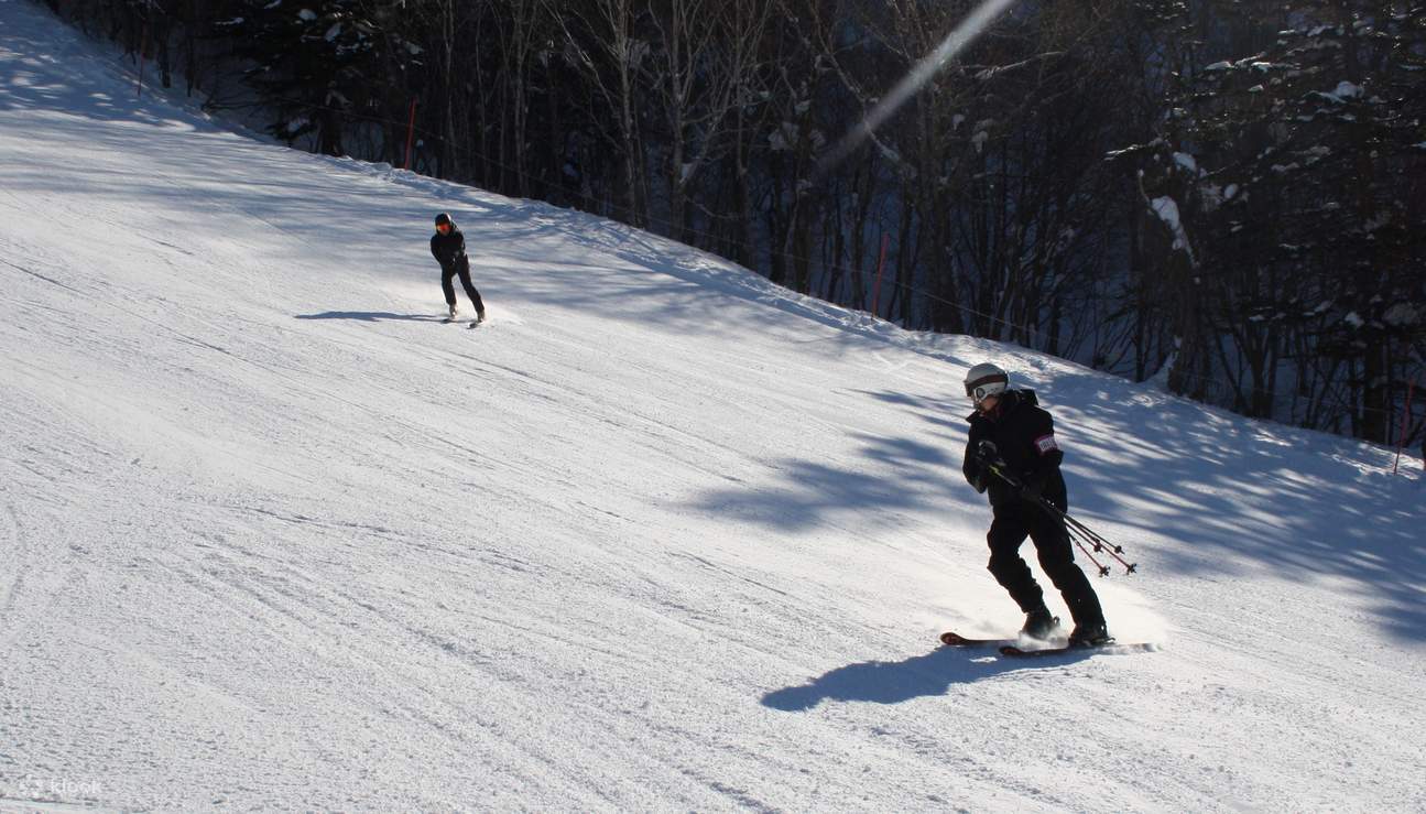 Vermittlung fortgeschrittener Techniken für steileres Gelände