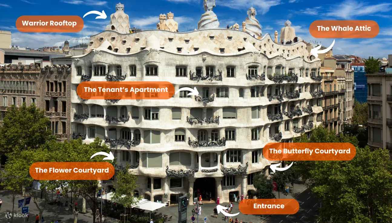 La Pedrera (Casa Mila) Ticket in Barcelona 
