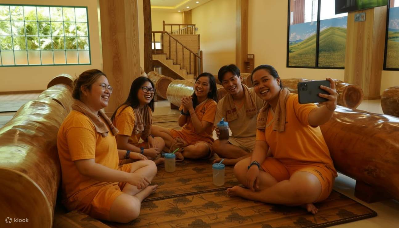 Experimente la curación en el corazón de la ciudad: disfrute de baños de pies rodeado de naturaleza.