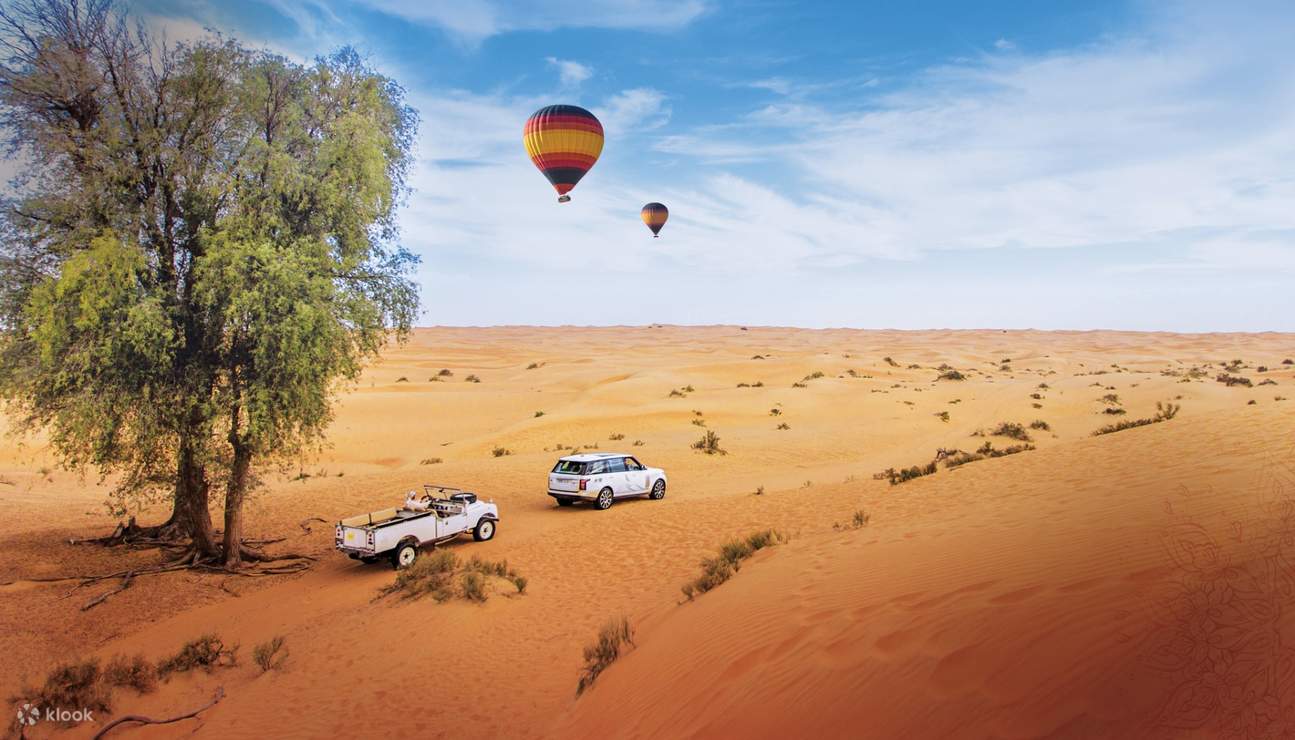 Полет на воздушном шаре в Дубае