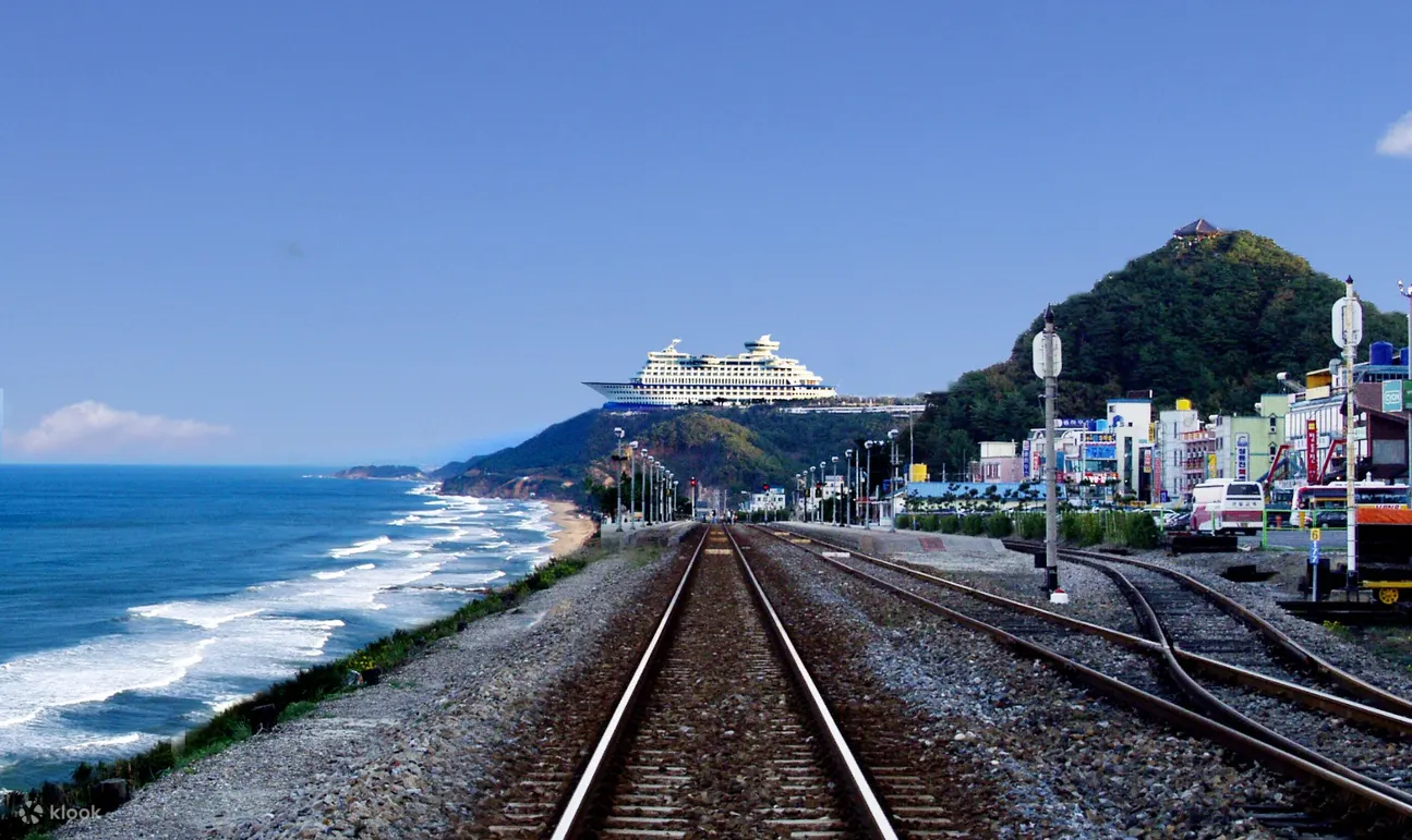 鬼怪拍摄地 正东津海洋列车 江陵海滨浪漫赏樱之旅 Klook客路 鬼怪拍摄地 正东津海洋列车 江陵海滨浪漫赏樱之旅 Klook客路