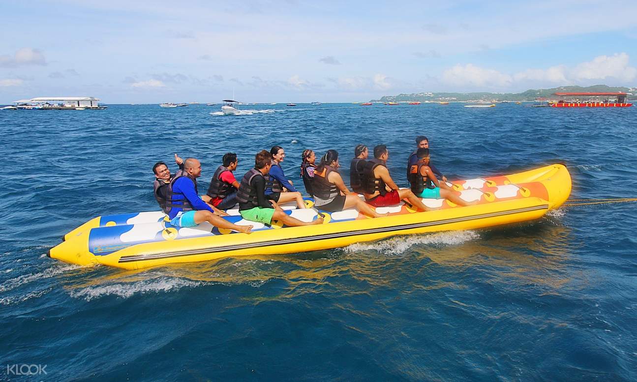 Banana Boat Experience in Bohol Klook Philippines