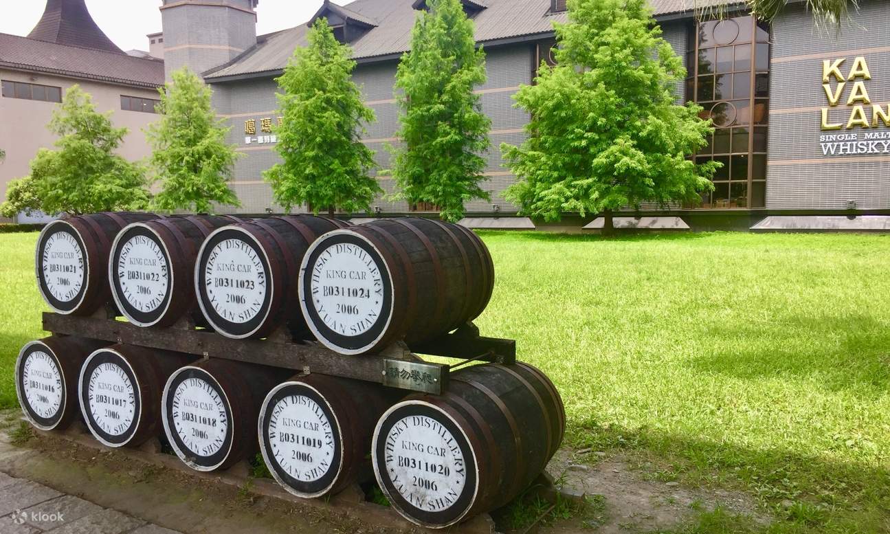 Golden Car Kavalan Whiskey Distillery