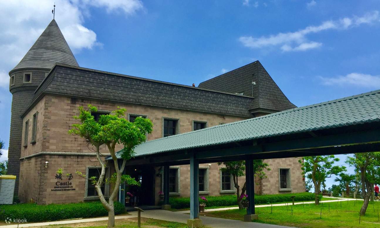 Golden Car Brown Castle