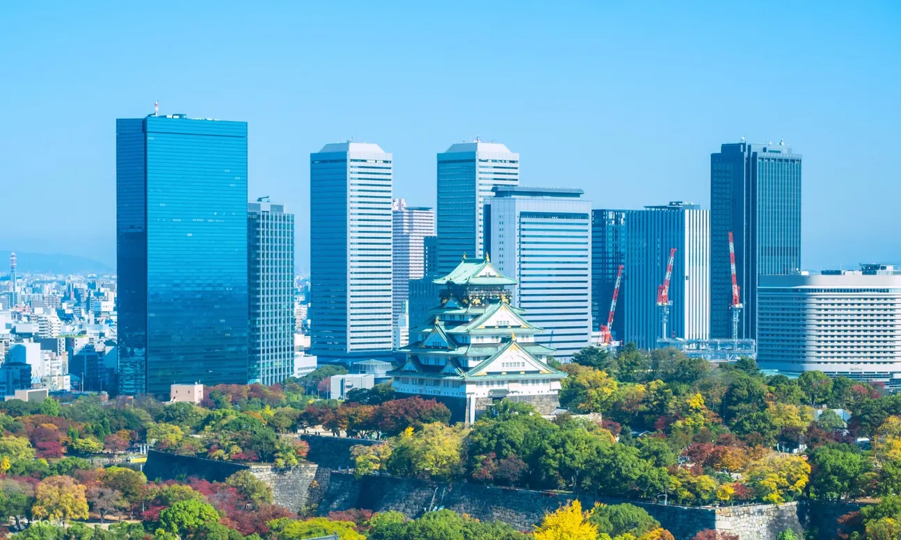 大阪城 - 大阪城廣闊視野