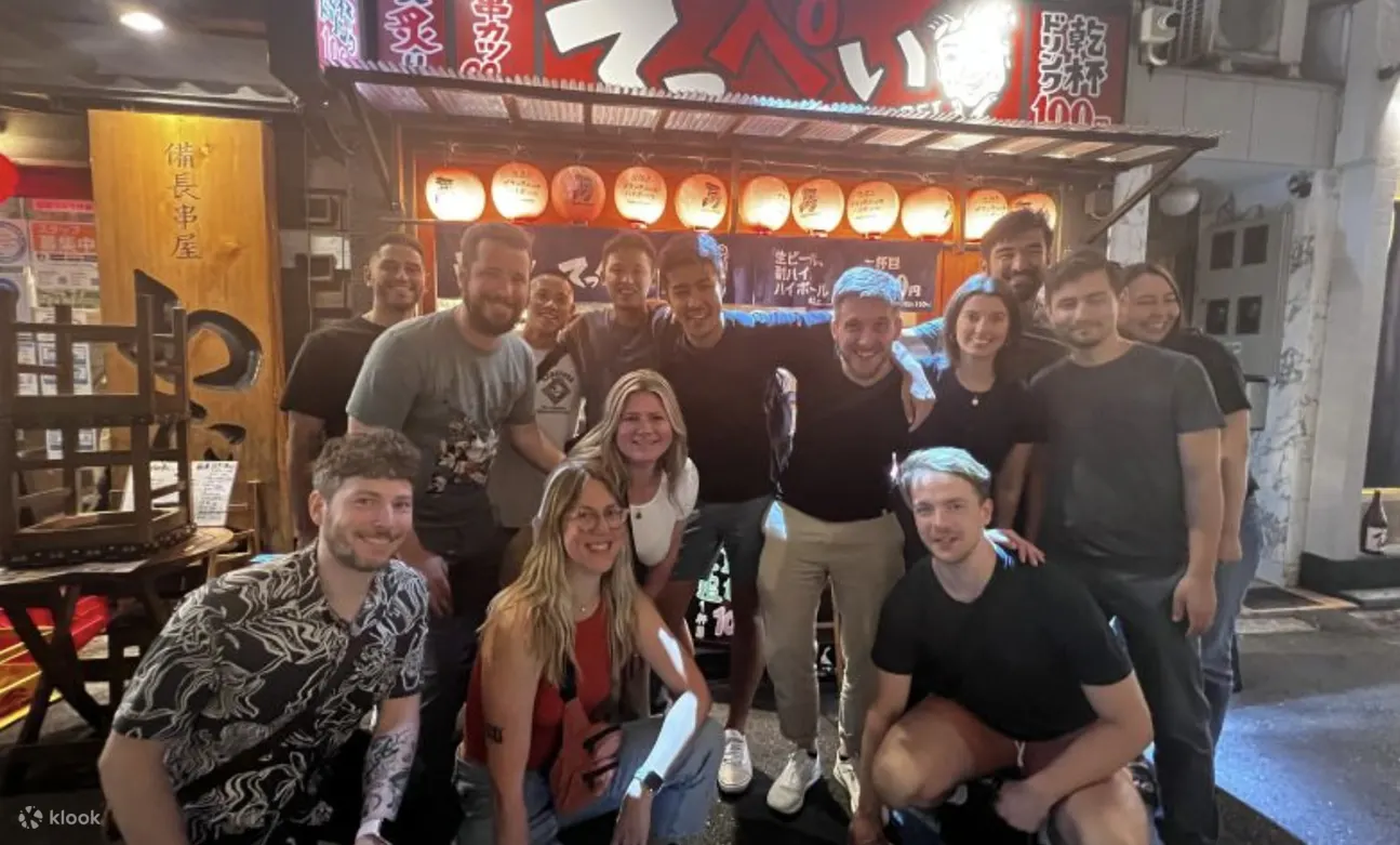 大阪当地酒吧和居酒屋夜间爬行之旅（乌拉南巴地区）