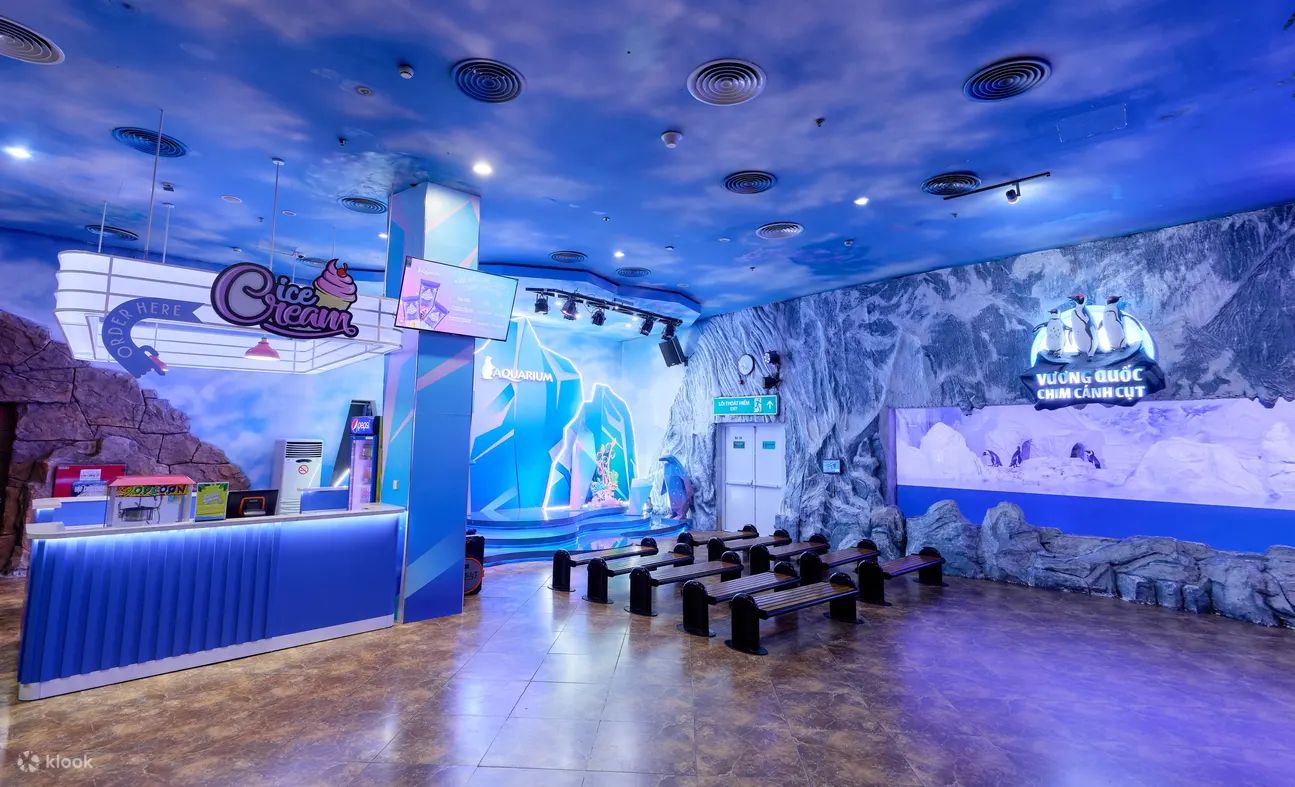 Vinpearl 水族馆售票柜台