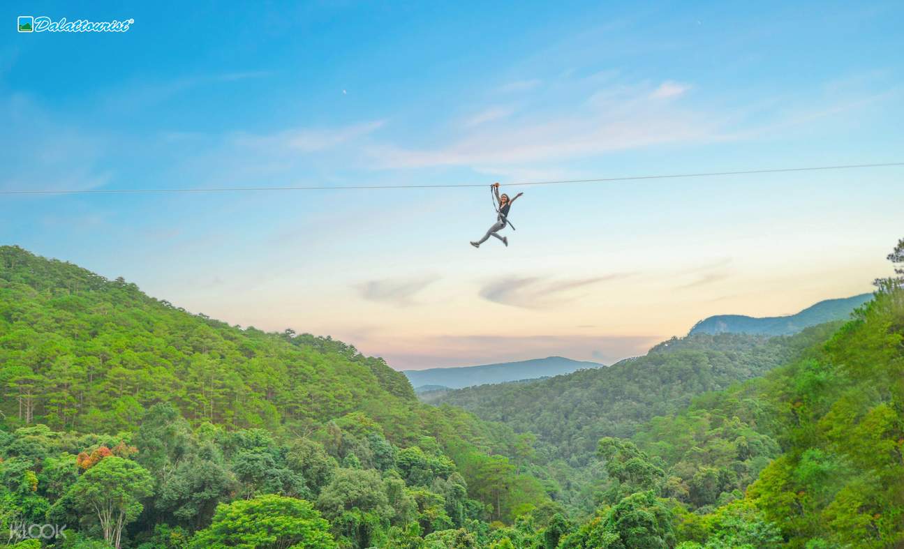 Trải Nghiệm Đu Dây Đà Lạt High Rope Course