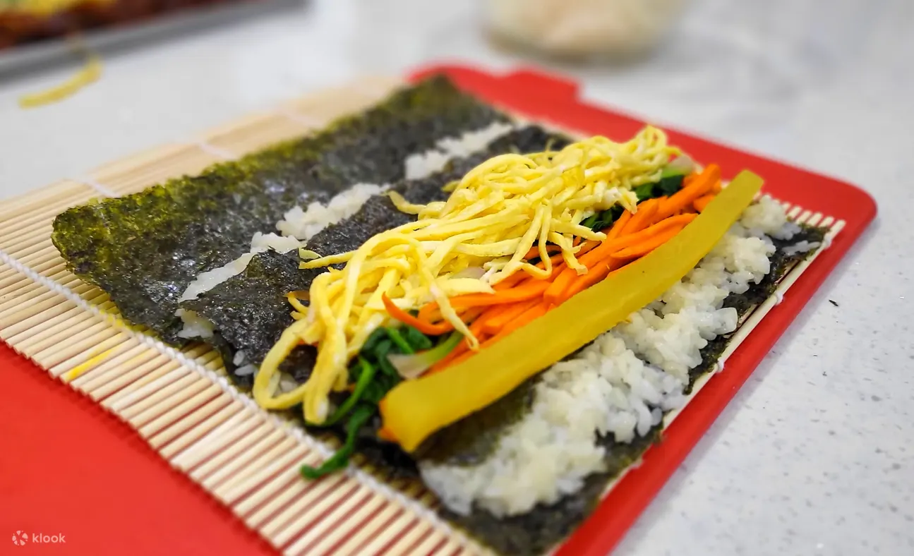 您将学习庆州代表性紫菜包饭‘Gyori Gimbap’。