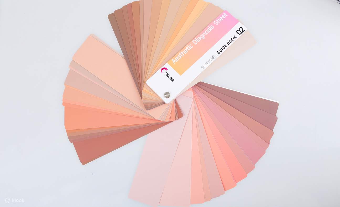 Phân tích màu sắc cá nhân và trang điểm Colorize ở Myeongdong Seoul